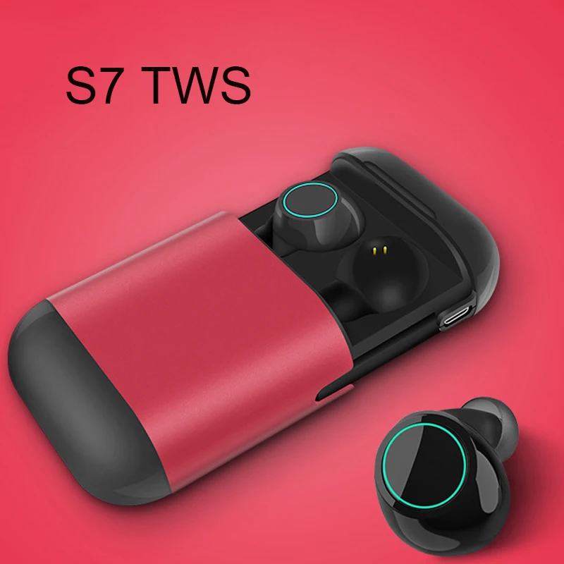 S7 Bluetooth Беспроводной 5 0 наушники-вкладыши TWS с Внутриканальные наушники Inalámbrico