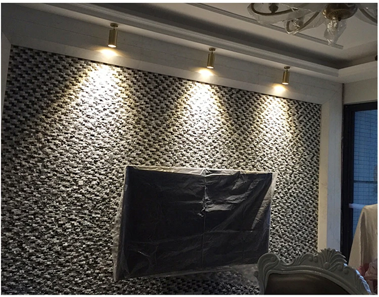 200-240Vac Золотой корпус 5 Вт 7 Вт 10 Вт 12 Вт Brigelux led 2700 к 3000 К 4000 к 6000 К фоновая настенная живопись Светодиодный точечный потолочный светильник