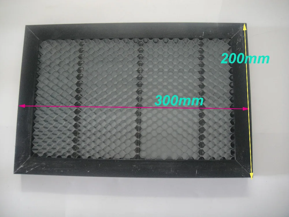 300*200 мм Сотовый Рабочий стол для CO2 лазерной гравировки резки|table table|table cuttable work |