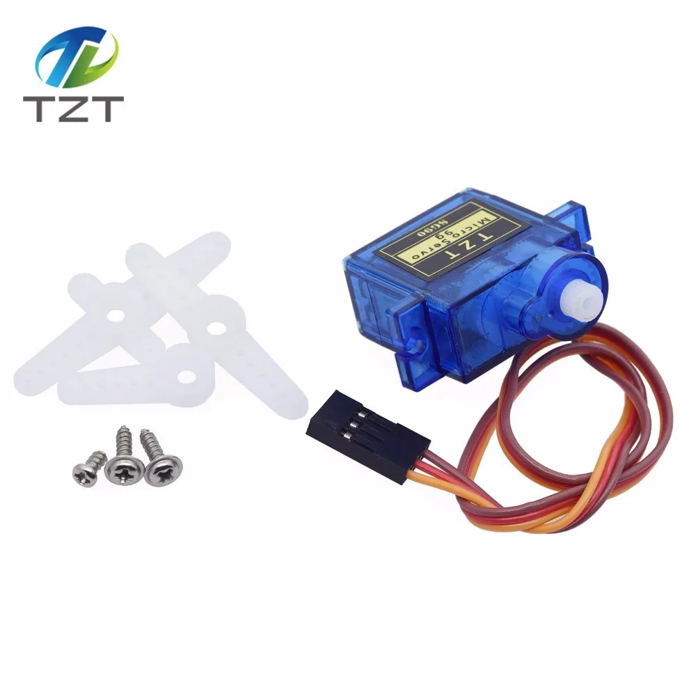 TZT умная электроника 1 шт. Rc Mini Micro 9g 6 кг сервопривод SG90 Для RC 250 450 Вертолет самолет
