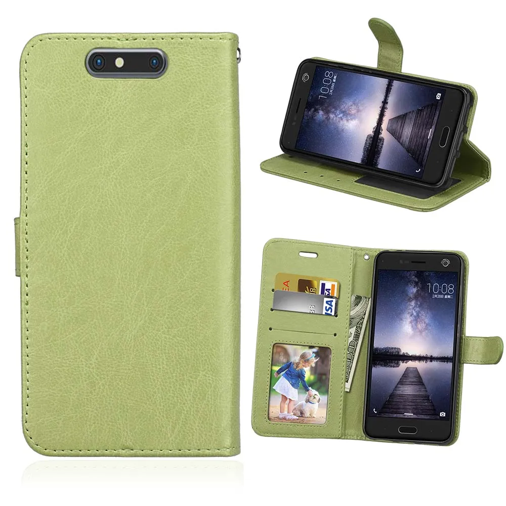 Green Чехол для zte Blade V8 кожаный бумажник чехол для zte Blade V9 Телефон Сумка для Coque zte V 8 BV0800 чехол Защитный силиконовый чехол - Цвет: Green