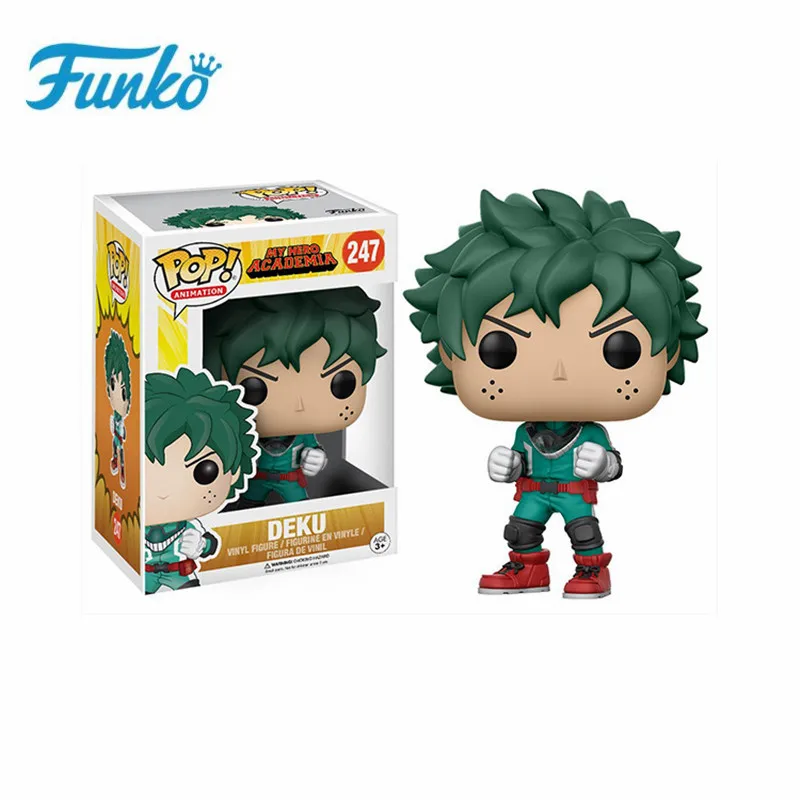 Y-Deku-247 Funko pop My Hero Academy DEKU обучение TODOROKI ALL MIGHT кацуки виниловая Коллекция Фигурки Модель игрушки подарок на день рождения - Цвет: Y-Deku-247