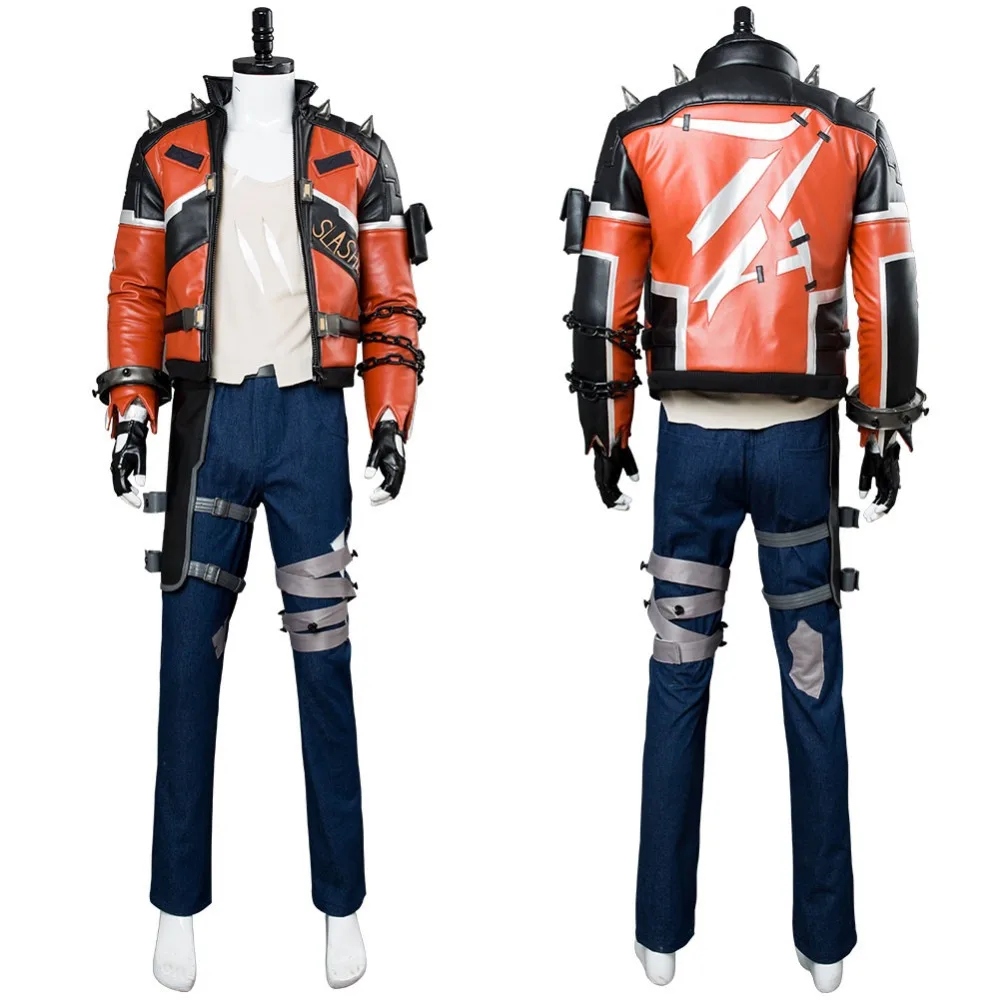 Костюм для косплея OW Soldier 76 жакет костюм Слашера из кожи карнавальный на Хэллоуин