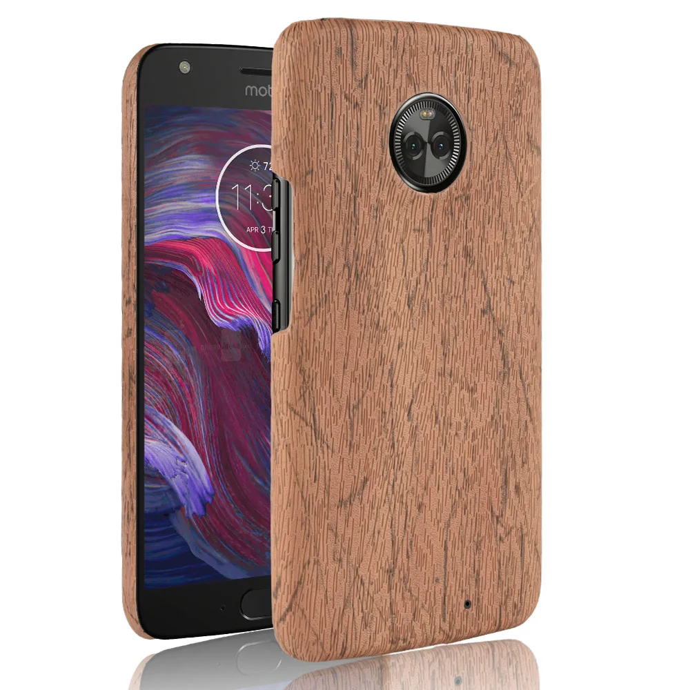 Новинка чехол subin для Motorola Moto X4 5 2 дюймов Чехол из искусственной кожи под дерево