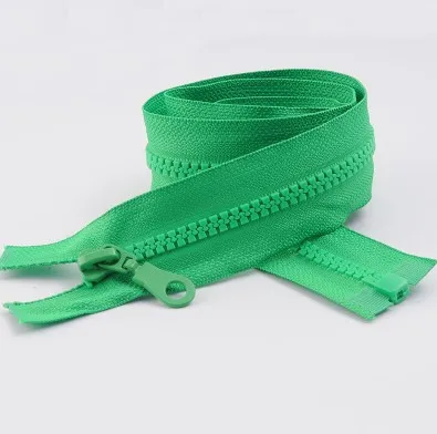 green Aisling 1 шт. 70 см Длина Высокое качество Пластиковые застежки-молнии с открытым концом спортивная сумка для одежды на молнии DIY Швейные аксессуары P021 - Цвет: green