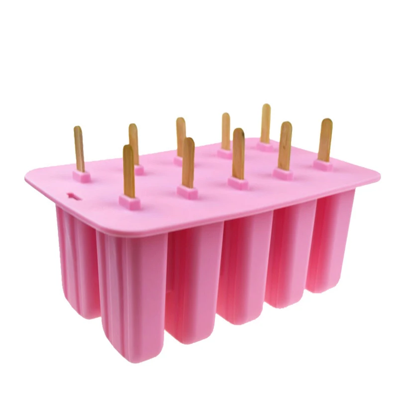 QuickDone Еда Класс силиконовая форма для Фруктового мороженого на палочке
