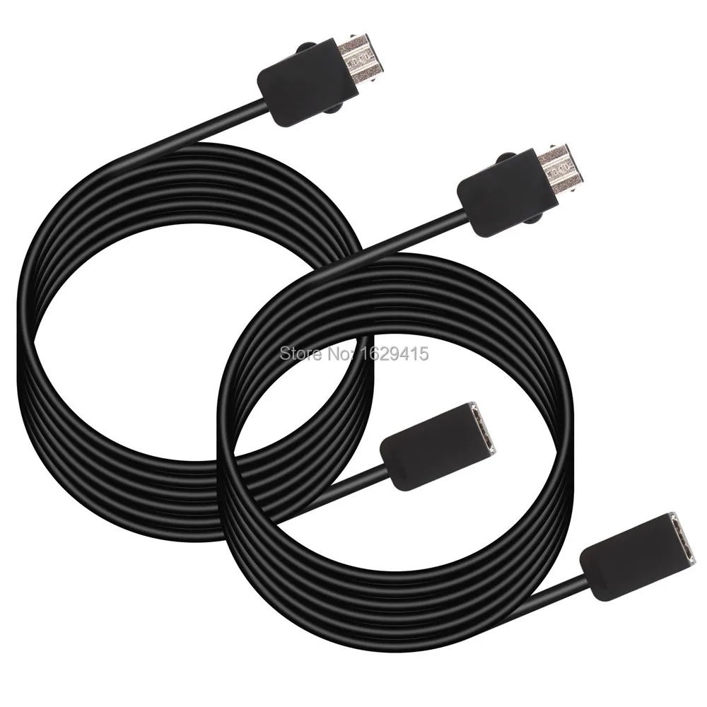 IVYUEEN 2 упаковки 3 м 10 футов/1,8 м 5.9фт кабель-удлинитель для NES для SNES классический мини консоль контроллер шнуры удлинитель