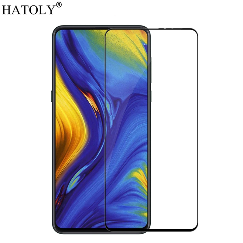2 шт. для Xiaomi Mi Mix 3 стекло закаленное пленка 9H полное клеевое покрытие Защита