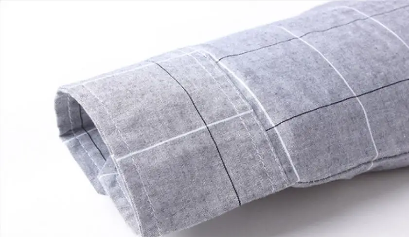 Мужская тонкая рубашка с длинным рукавом из хлопка|sleeve cover|shirt dogshirt cuff |
