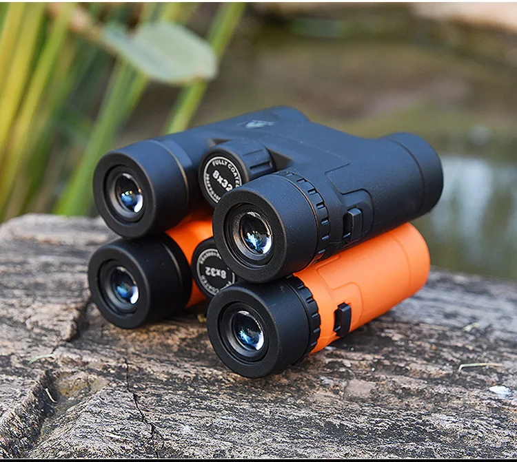 Asika HD 8X32 зум телескоп Виолончель высокого качества изготовления низкий свет ночного видения бинокль концертные детские очки для охоты на открытом воздухе