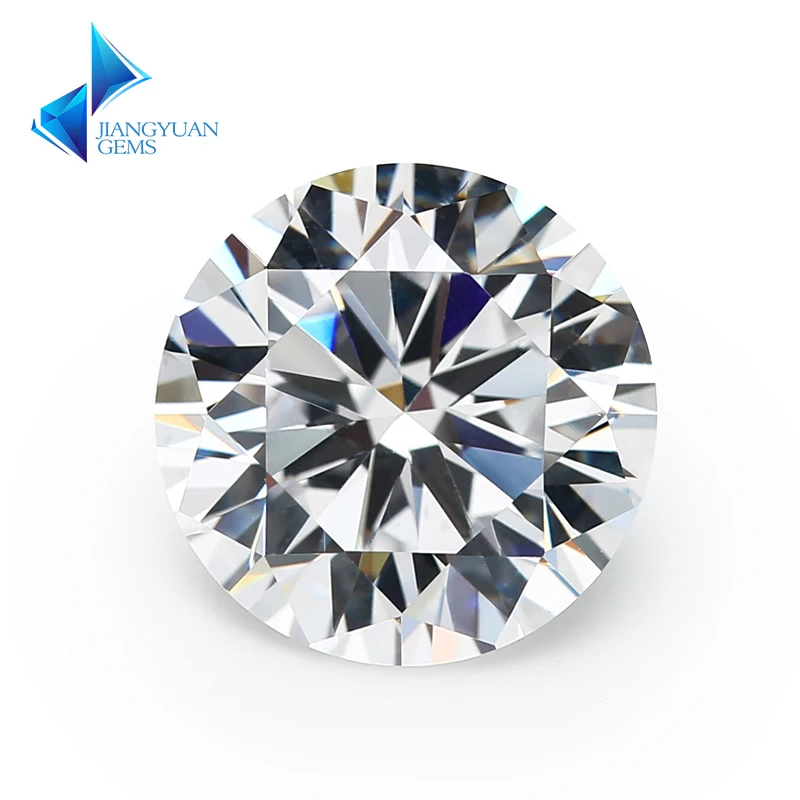 

Size 3.0~12mm 1pc/5pcs D EF Color Round Cut Lab Grown Loose Moissanite Stone Test Positive