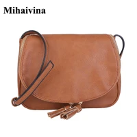 mihaivina hot sale women messenger bags handbags women famous brands small cross body bags tassel handbag ladys bag bolosa