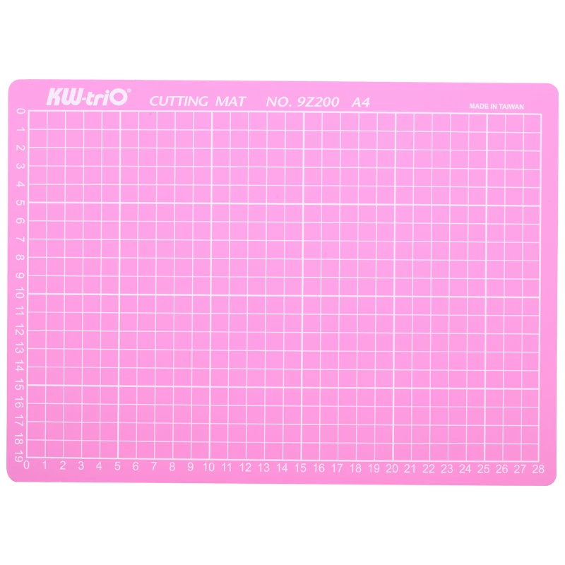 

PVC A4 Pink Cutting Mat Cutting Pad Patchwork Cut Pad A4 Double-Sided Self-Healing Patchwork Craft Cutting Board DIY Tools