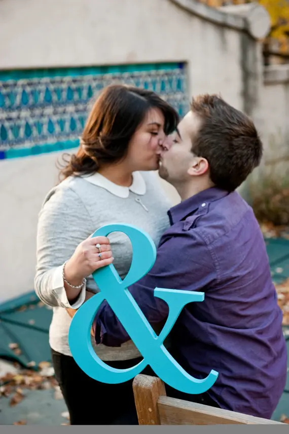 Ampersand Sign 9Inch Tall Photo Prop Wooden Engagement Wedding or Maternity Sig|photo props|photo signwedding wedding |