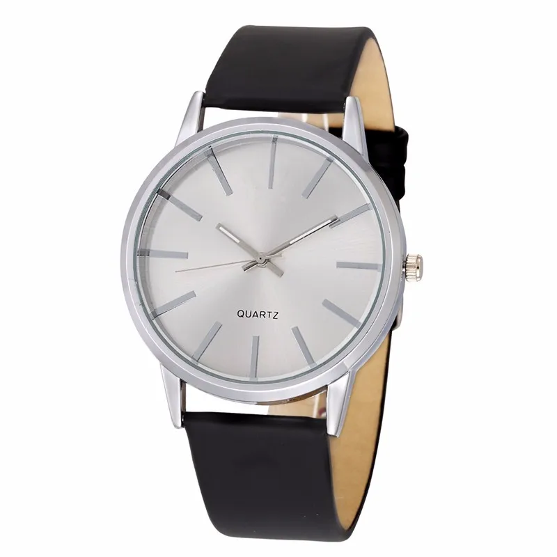 

Мужские деловые часы, простые модные часы reloj hombre, Классические кварцевые наручные часы с кожаным ремешком, мужские часы для костюма, relogio ...