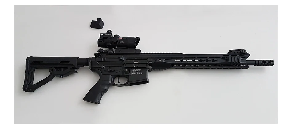 Trijicon ACOG 4X32 оптический прицел CAHEVRON сетка волокно зеленый красный с подсветкой Оптический прицел с RMR мини Красный точка зрения