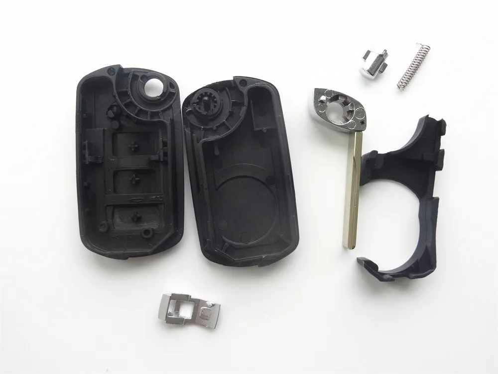 AUTEWODE сменный корпус Складной флип-пульт дистанционного ключа брелок 3 кнопки для