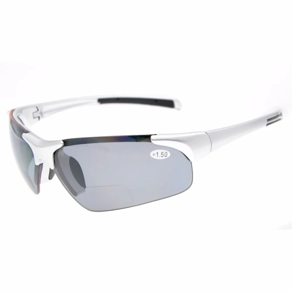 TH6186 бифокальный Eyekepper TR90 небьющиеся спортивные Полуободковые бифокальные Солнцезащитные очки+ 1,0/+ 1,5/+ 2,0/+ 2,5/+ 3,0/