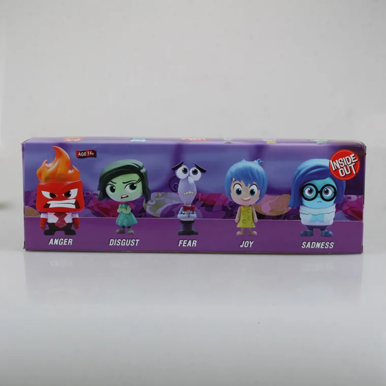 Pixar 5 шт./лот игрушка с героями мультфильма наизнанку мультфильмов грусть радость