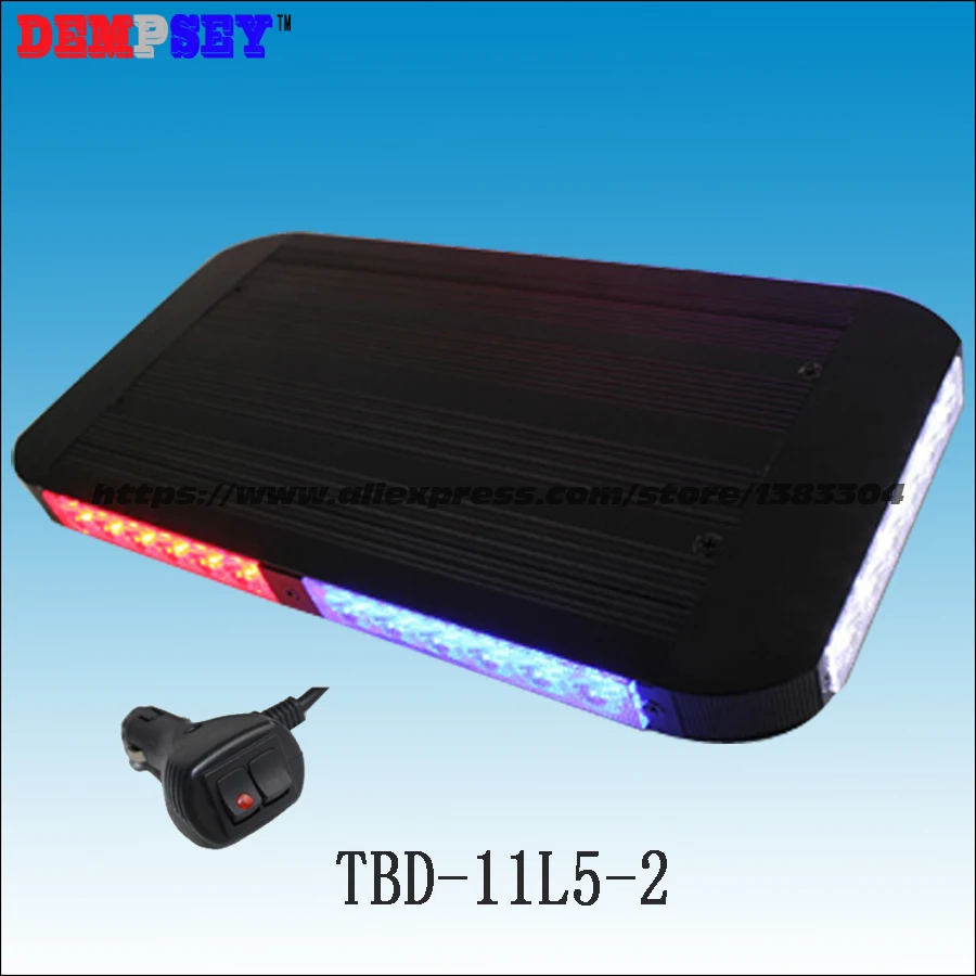 Free shipping!TBD-11L0 High quality LED mini lightbar,emergency light,Car Roof Flash Strobe Magnets light,cigar light switch