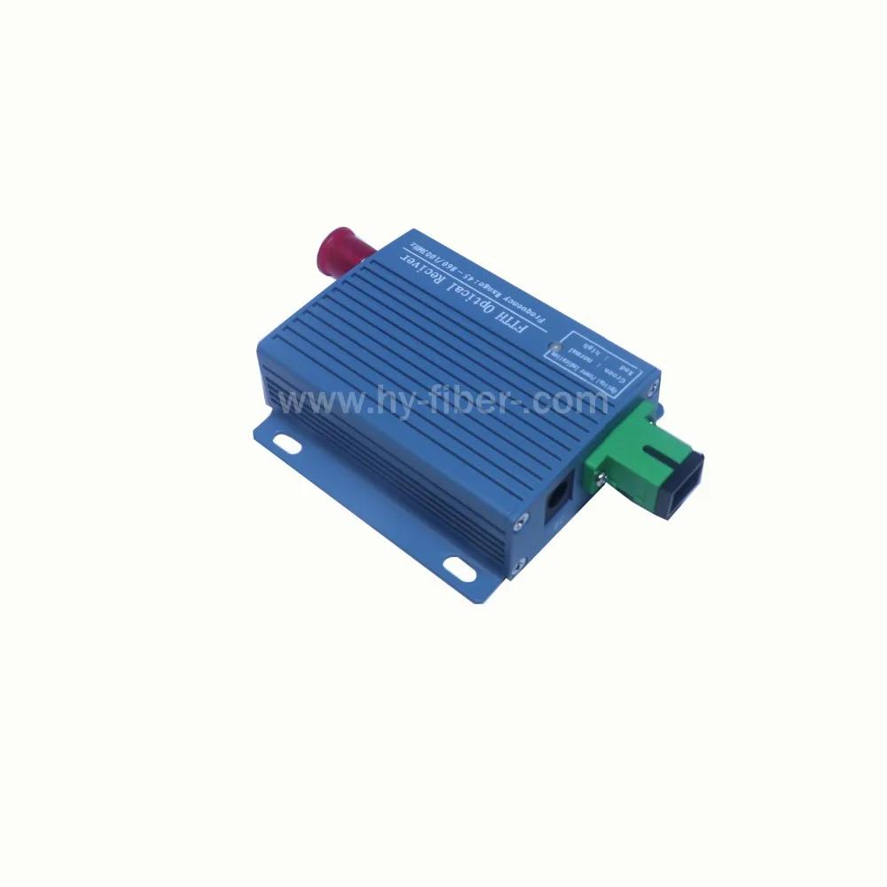 FTTH оптический приемник триплексор Minimode CATV оптический узел один РЧ порт HY-21-R33A