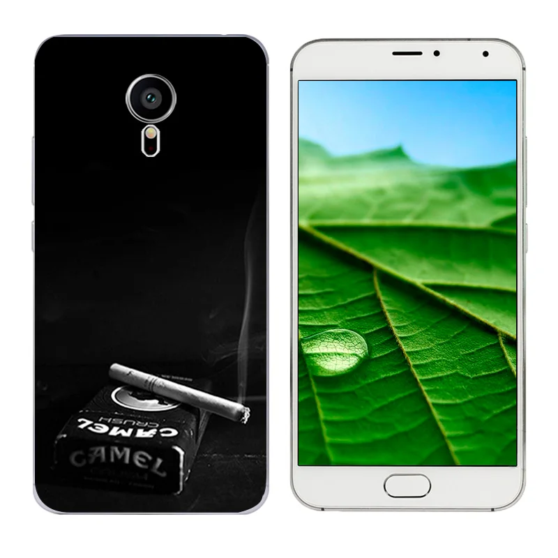 Чехлы для Meizu MX5 чехол 5 дюйма мягкий силиконовый из ТПУ Mx телефона с изображением