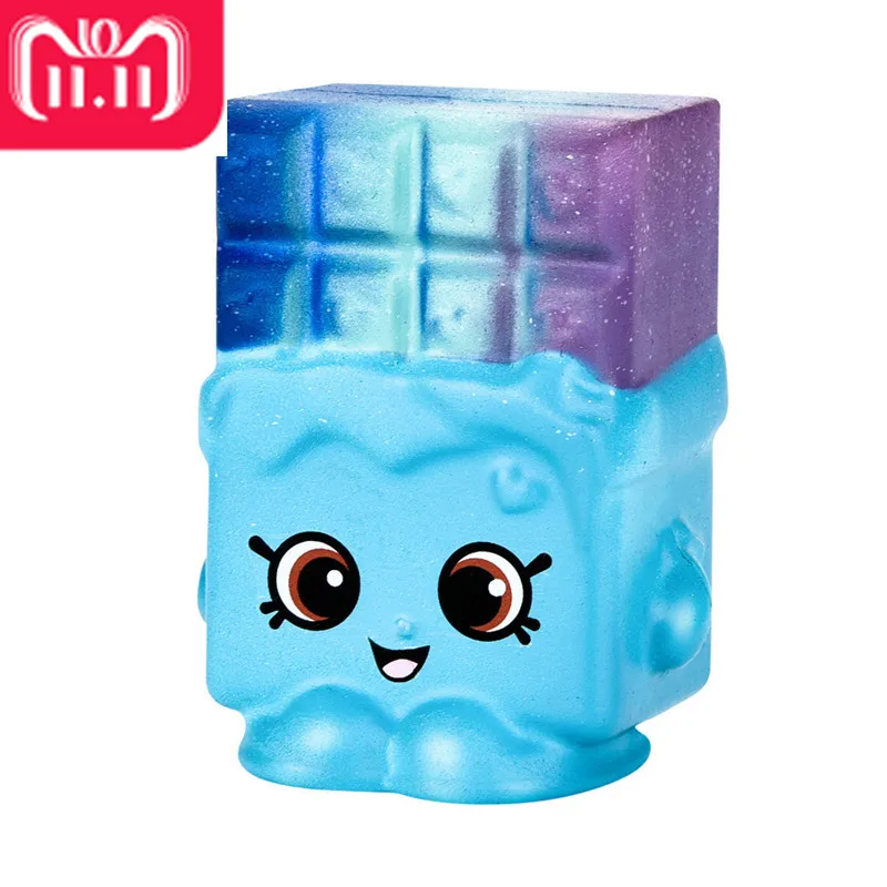 7 см мини squishies мультфильм вафельный Squishy замедлить рост Squeeze Игрушка Ароматические коллекция лечение подарок антистресс игрушечные лошад