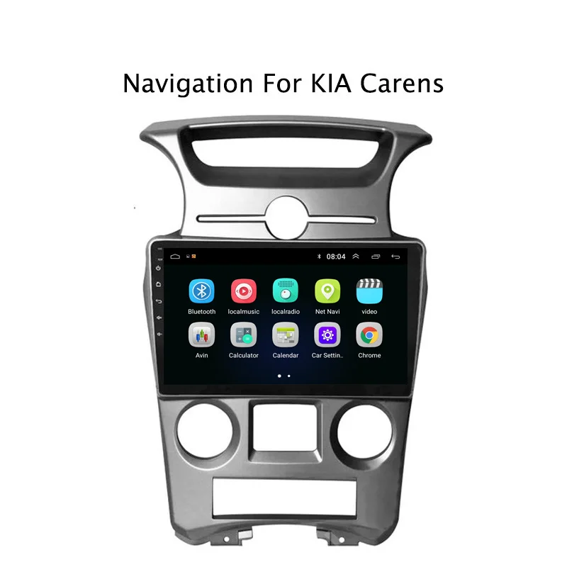 9 &quot2.5D IPS Android 8 1 автомобильный DVD GPS плеер для Kia Carens 2007 2008 2009 2010 2011 на автомобильном