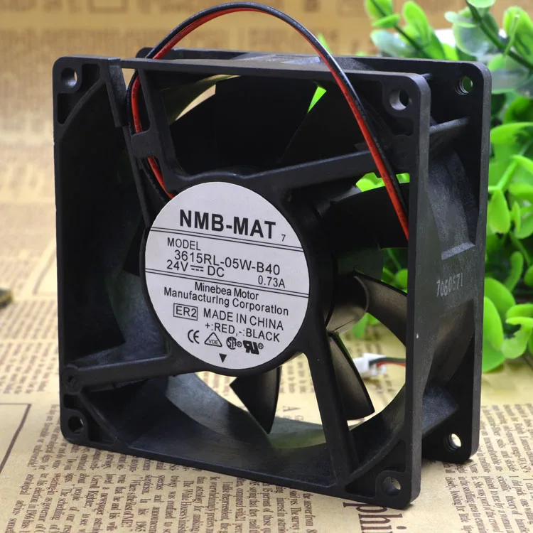 Бесплатная доставка Nmb mat 3615rl 05w b40 9038 9 см водостойкий инвертор вентилятор 24В 0.73a|fan