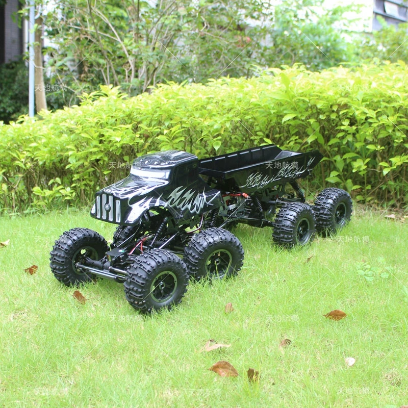1/10 Масштаб RC 8WD 8X8 Рок Гусеничный грузовик RTR MT1012 Электрический альпинистский автомобиль 8 приводных колес