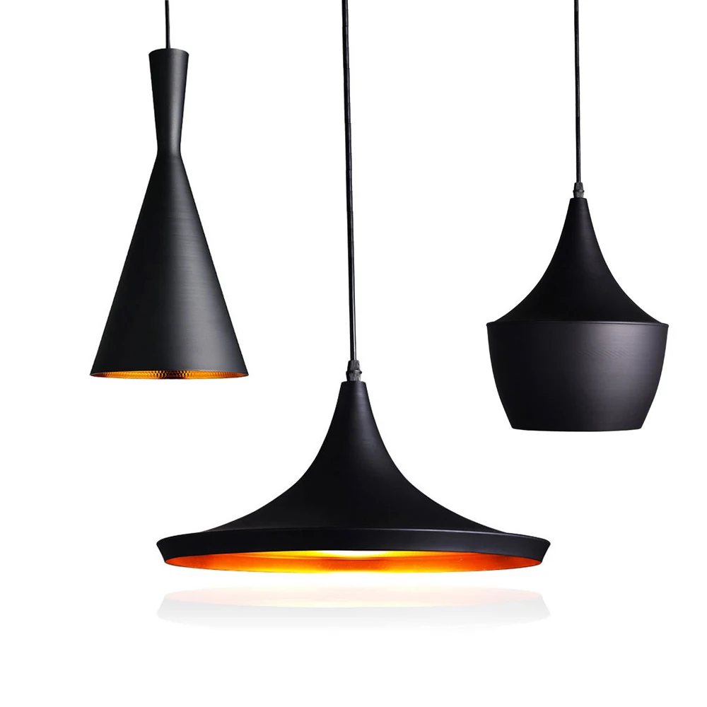 Современный светодиодный подвесной светильник Винтаж E27 база Edison лампа для дома