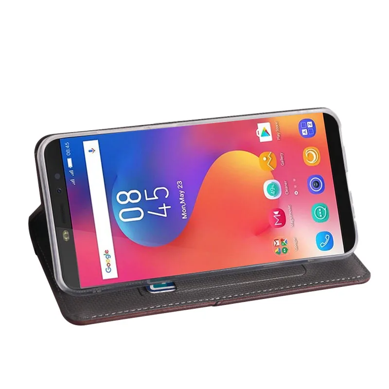 Infinix Горячая S3 чехол Роскошный чехол-книжка из искусственной кожи для Lenovo Vibe A X573