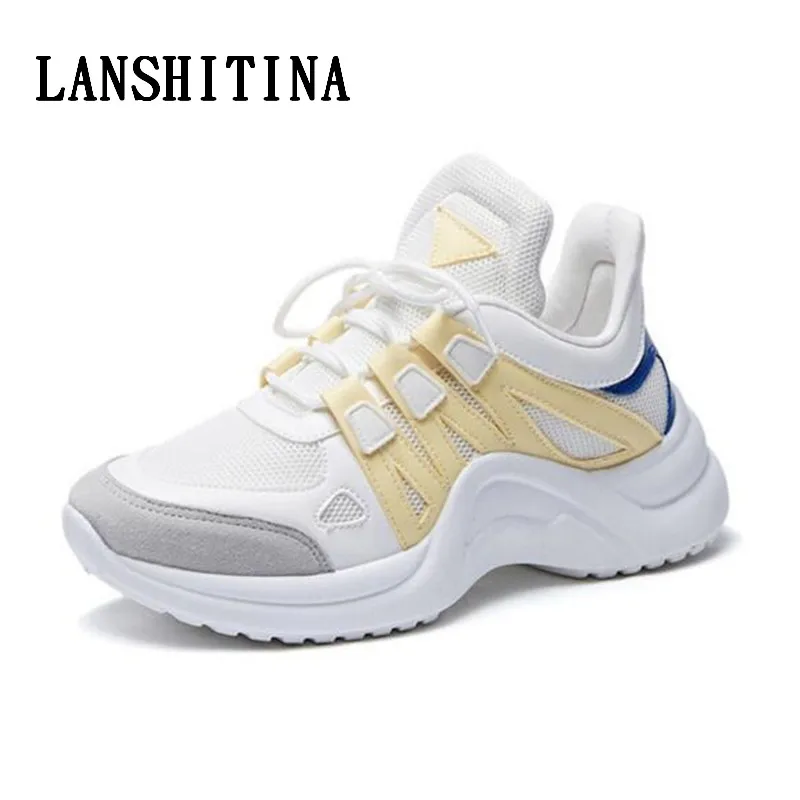 Женская обувь увеличивающая рост кроссовки на платформе Tenis Feminino женская Zapatillas