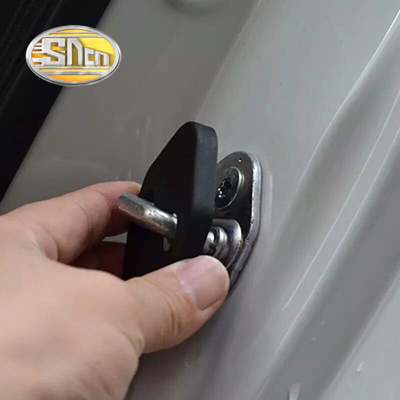 

4pcs For Toyota CHR C-HR 2016 2017 2018 2019 Car Door Lock Buckle Cover Case Waterproof Rust-proof Auto Accessories Car-styling