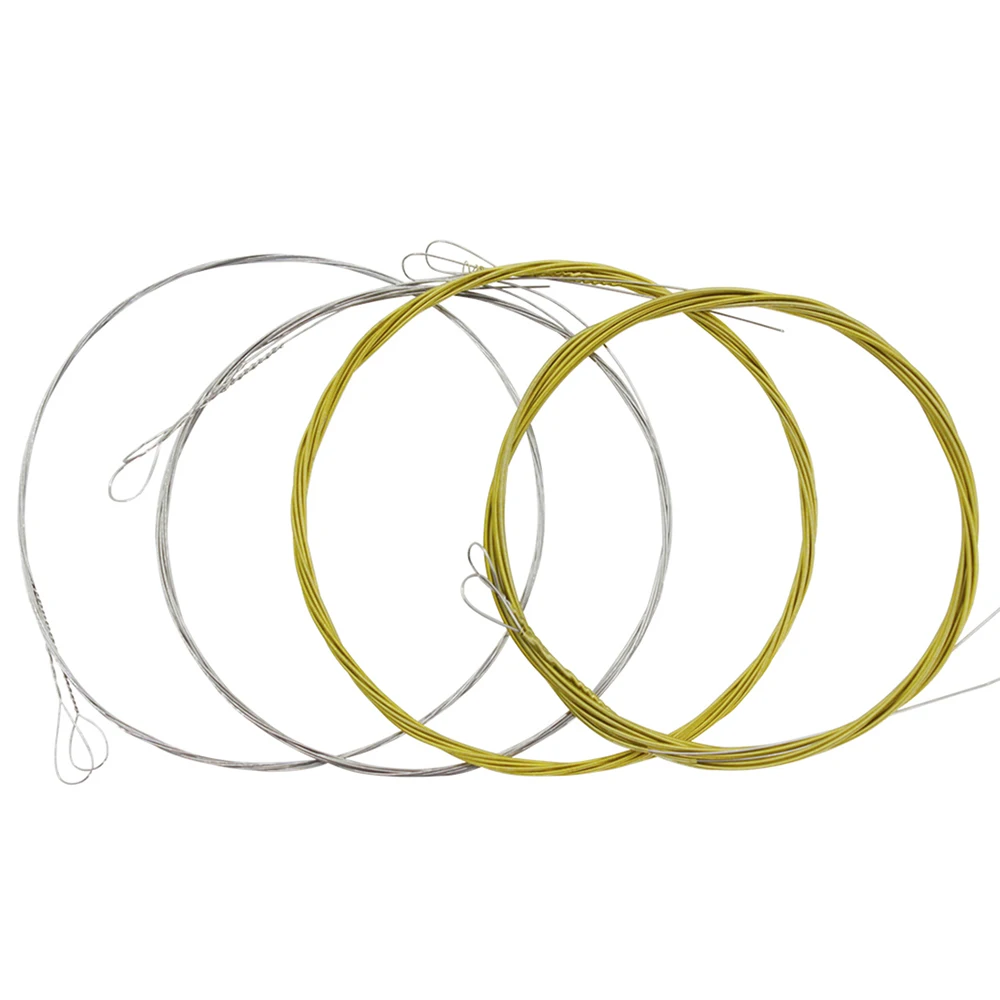 IRIN M101 Full Set Mandolin Strings Bronze Wound Stainless Steel Silver &amp Gloden Color (.010-.034) Guitar Accessories | Спорт и