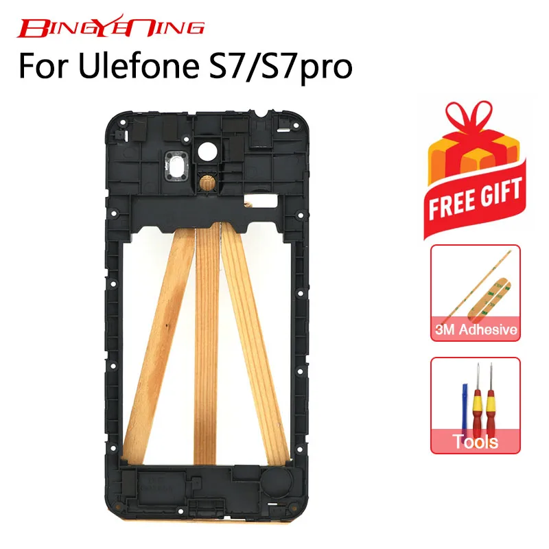 BingYeNing новый оригинальный для Ulefone S7/S7 Pro средняя рамка в сборе Замена|Корпусы и