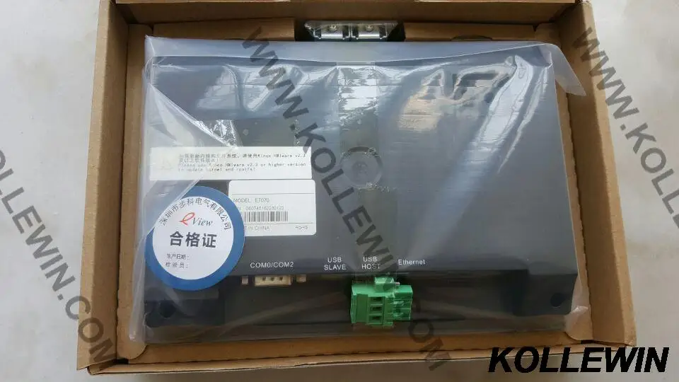 ET070 оригинальная новая Kinco eView 7 &quotTFT сенсорная панель ЧМИ с программным кабелем и