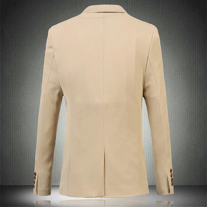 Мужской повседневный Блейзер брендовый Повседневный делового костюма большого