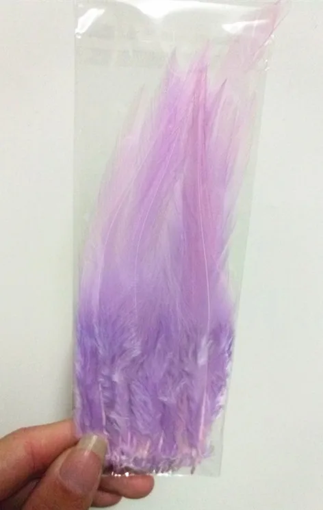 light purple Bloodfang 20 шт. Высокое качество перо фазана, 4-6 дюймов/10-15 см DIY украшения ювелирных изделий, аксессуары для одежды - Цвет: light purple