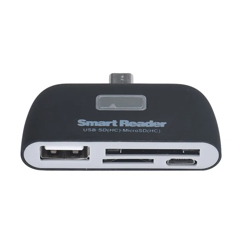 Надежный Micro USB 3 в 1 адаптер для чтения карт памяти USB/TF/SD Samsung Galaxy S7Edge | Компьютеры и