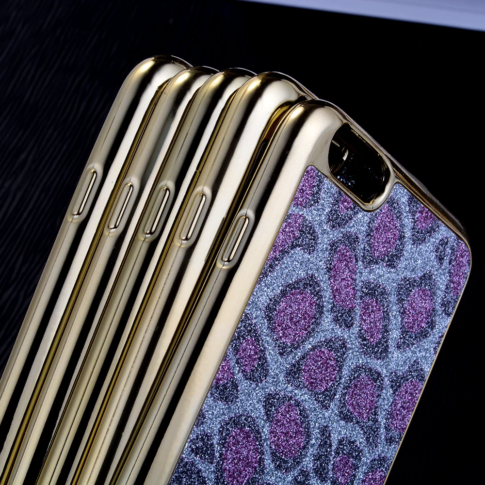 Twitch Anti-knock Case For iPhone 6 Plus / 6s Leopard Print shell TPU cover Iphone phone coque Fitted cases |