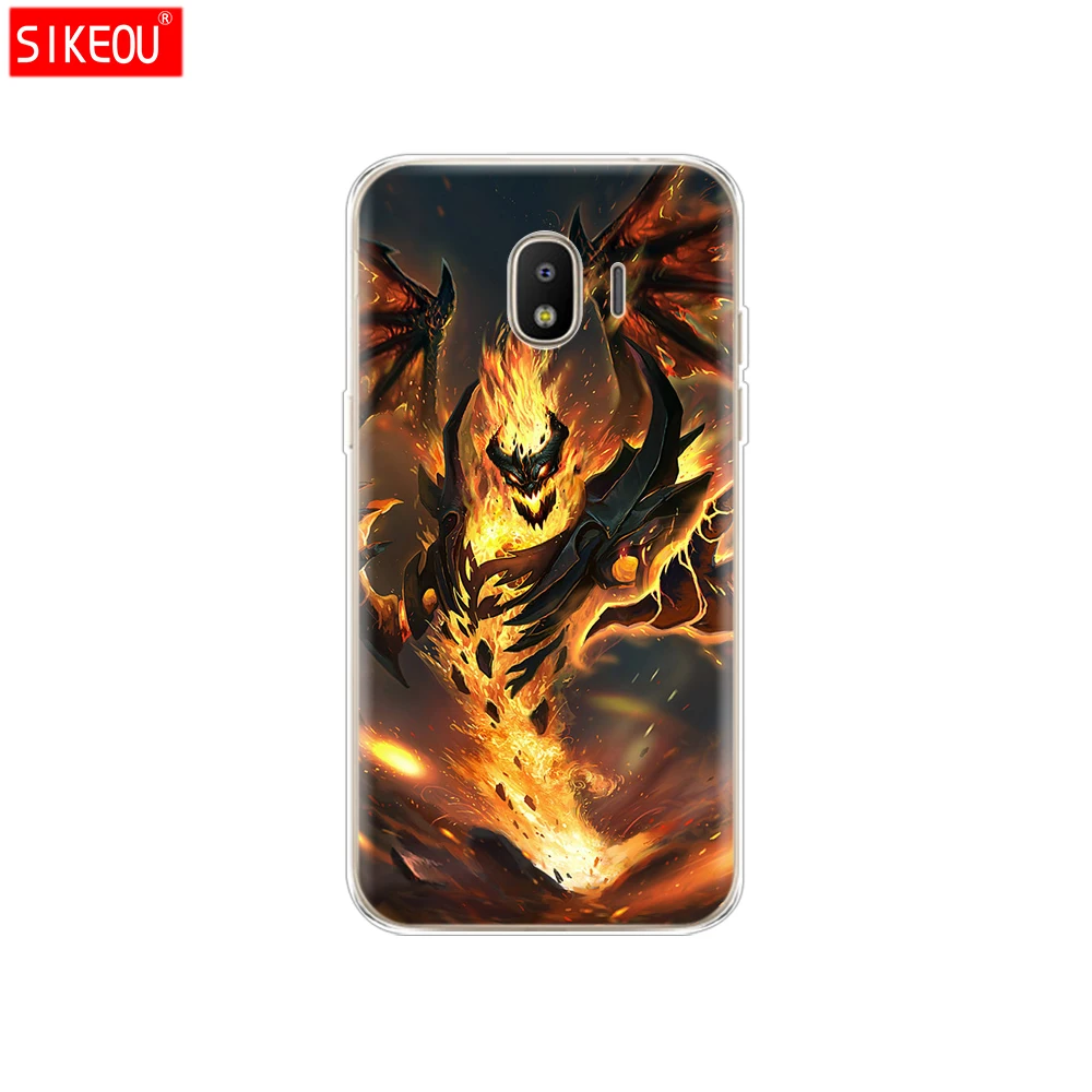 Чехол для Samsung galaxy J2 core J8 j6 j4 PLUS 2018 чехол samsung s10 SE plus Shadow Fiend Dota 2|Бамперы| |