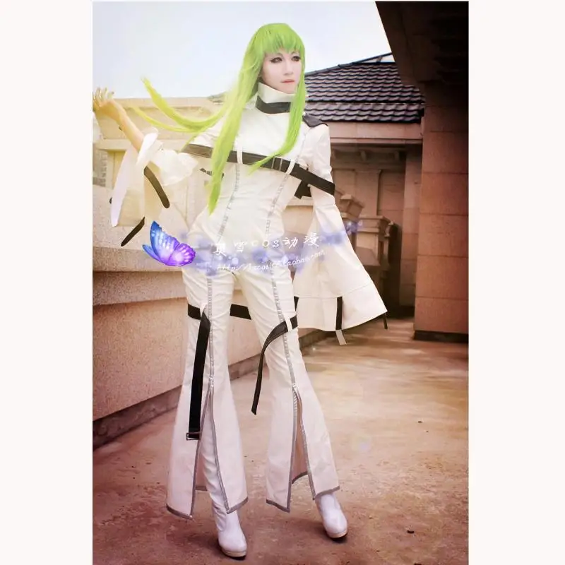 Костюм для косплея из японского аниме Geass:Hangyaku no Lelouch белый комбинезон|Костюмы
