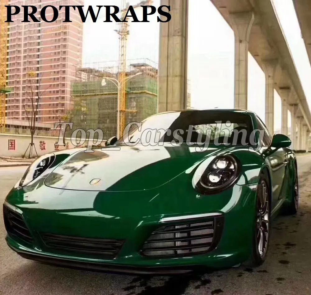 Grass Green Gloss виниловая пленка наклейки блестящая автомобильная покрытие фольга