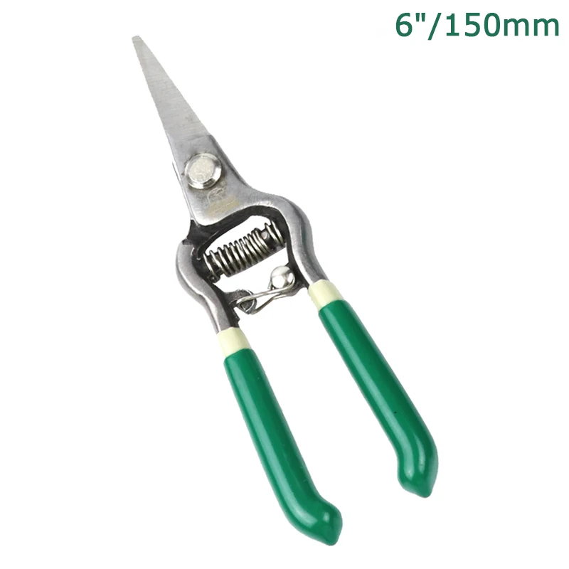 6 Inch " /8" садовые ножницы мини-ножницы секаторы цветочные ножницы секатор бытовой DIY садовый резак ручные инструменты - Цвет: 6 Inch