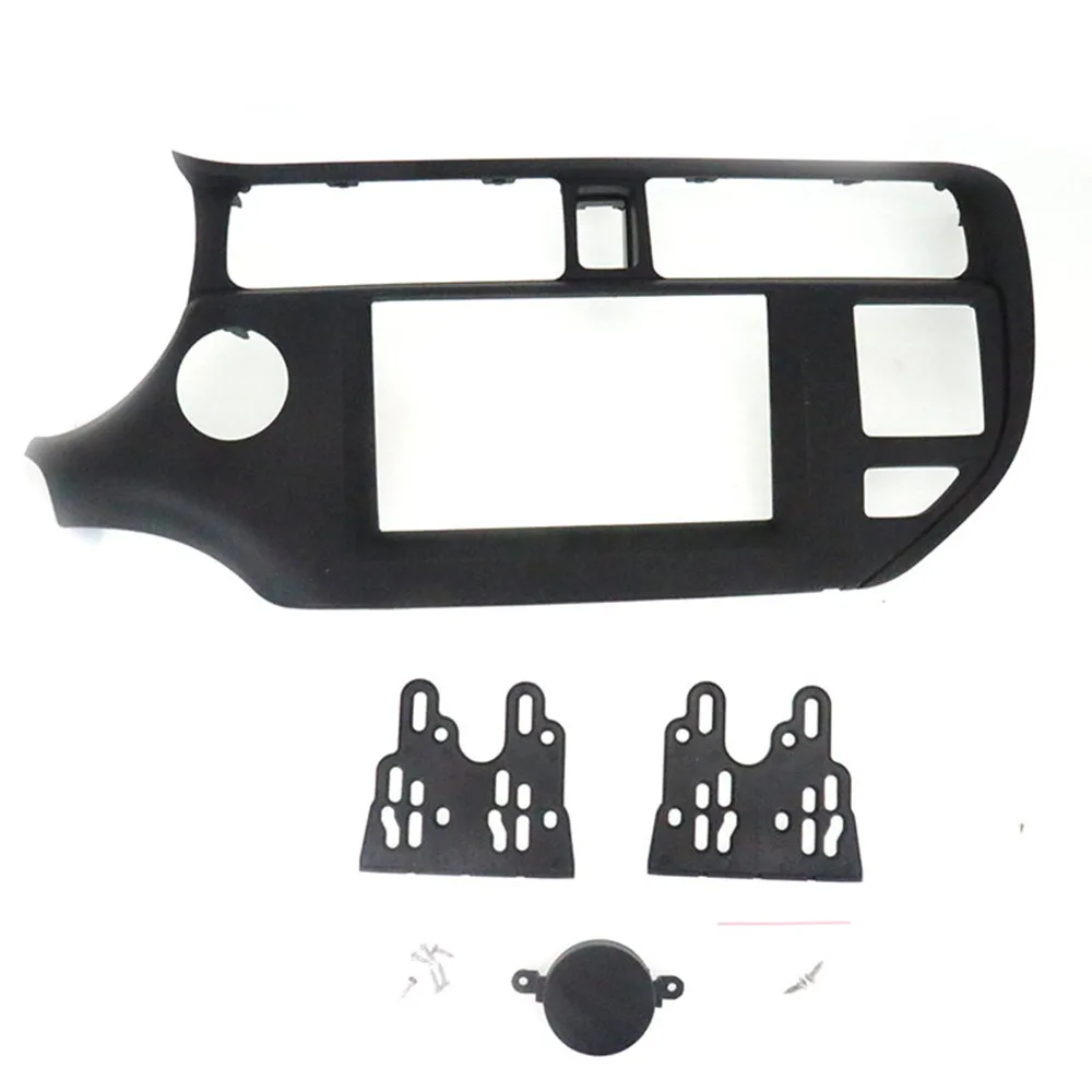 Автомобильный радиоприемник Fascia Frame Kit для KIA Rio (UB) K3 Pride 2011 2015 (с отверстием SRS LHD) Audio