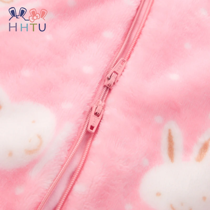 Комбинезон HHTU для новорожденных мальчиков и девочек одежда с капюшоном милый