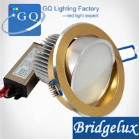 100pcslot Free shipping LED ceiling 1W 3W 5W 7W 9W 12W 15W 18W 21W led ceiling light AC85265V spot lamp indoor down light
