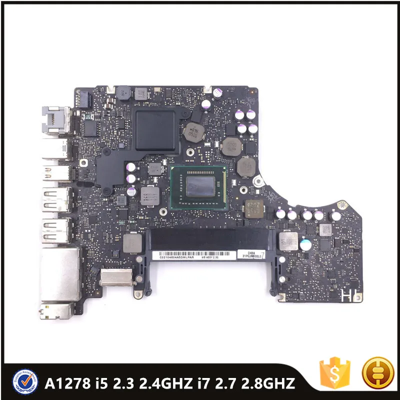Материнская плата для ноутбука A1278 материнская Macbook Pro 13 дюймов MC700 MD313 i5 2 3 4 ГГц i7 7 8