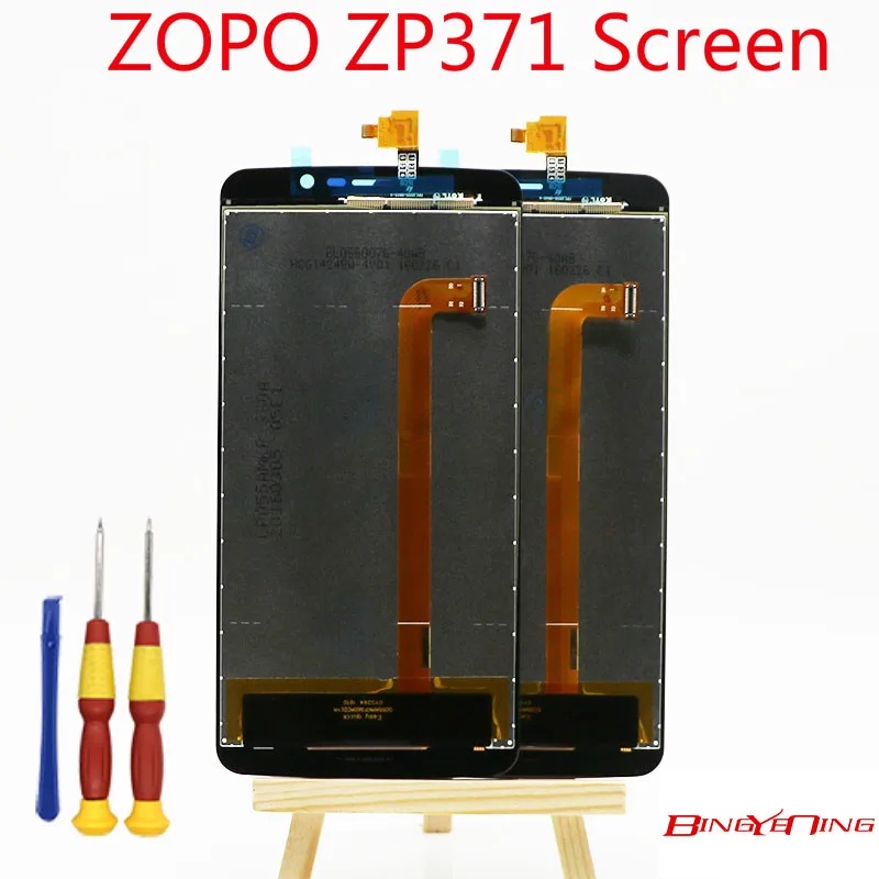 BingYeNing новый оригинальный для ZOPO ZP371 ЖК-дисплей + сенсорная панель экран